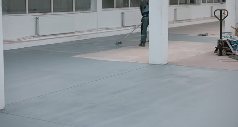 Professional floor coating contractor
