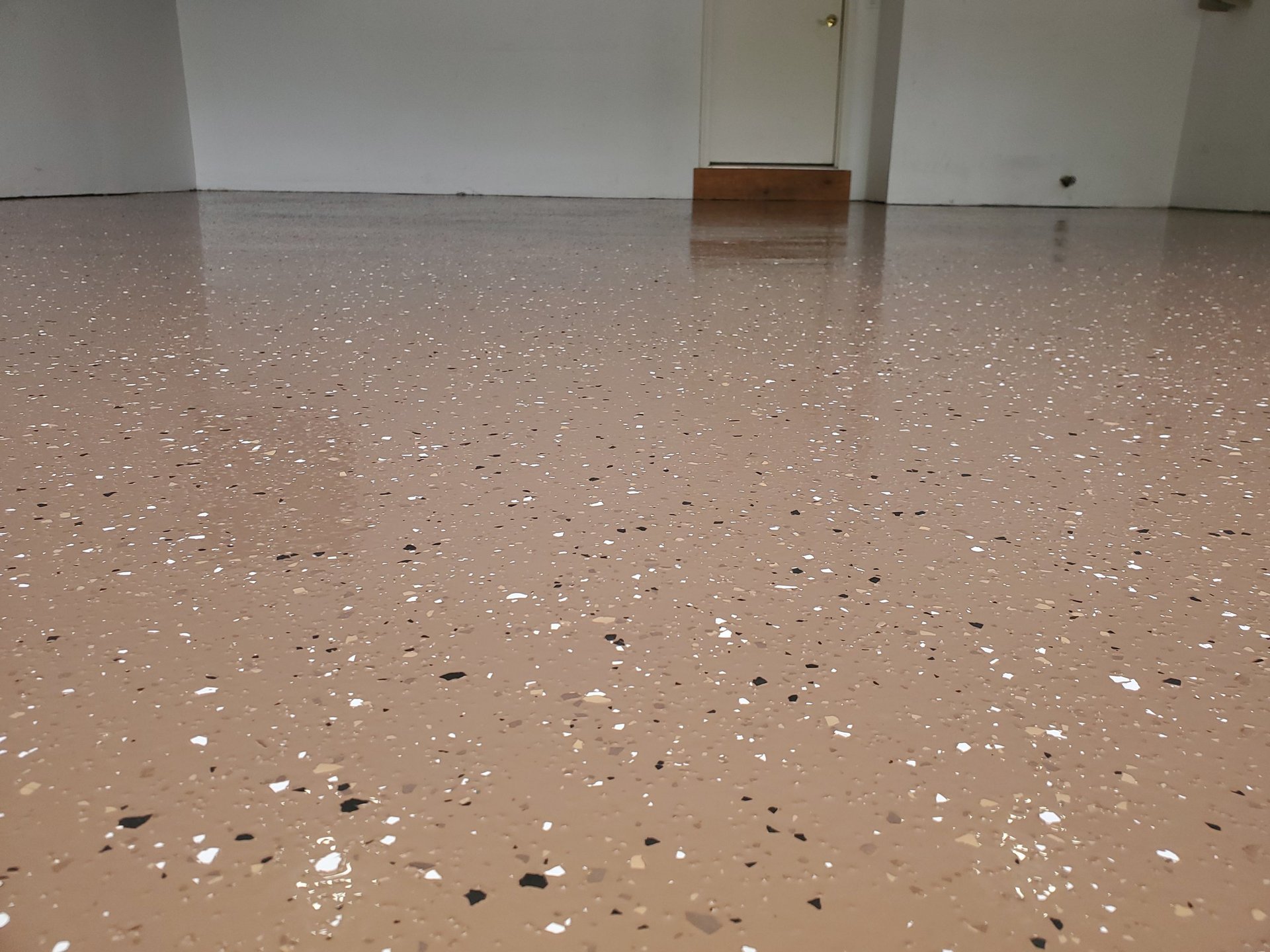 Professional epoxy floor coating