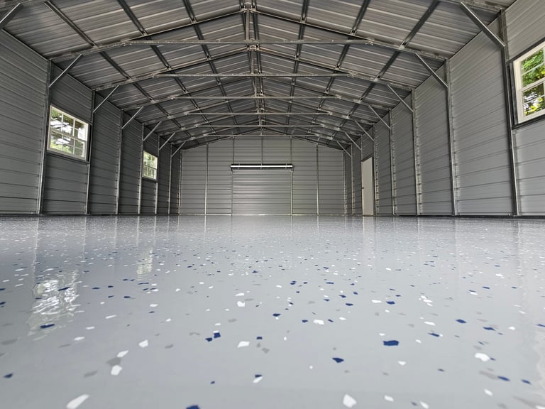 Polyaspartic floor coating